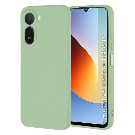 Funda para Xiaomi Redmi A7 Pro 4G, Techsuit, SoftFlex, Verde Claro