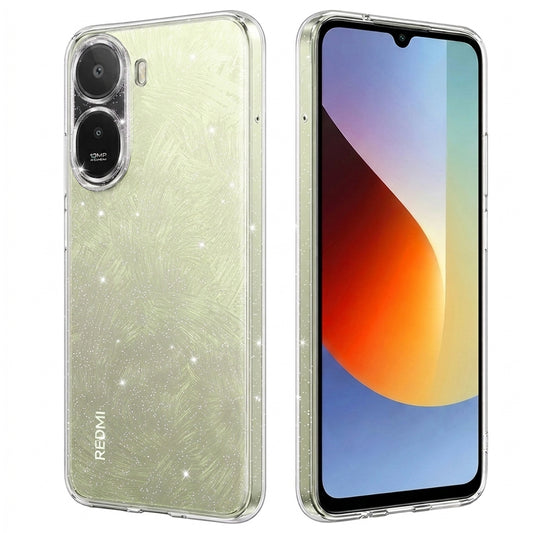 Funda para Xiaomi Redmi A7 Pro 4G, Techsuit, SparkleSkin, Transparente
