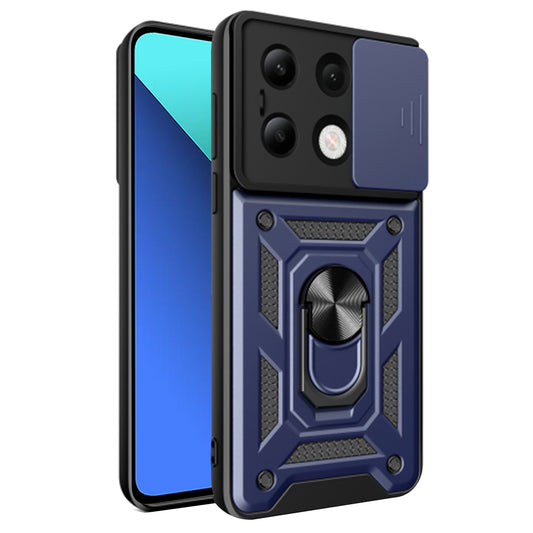 Funda para Xiaomi Redmi Note 13 4G, Techsuit, CamShield, Azul