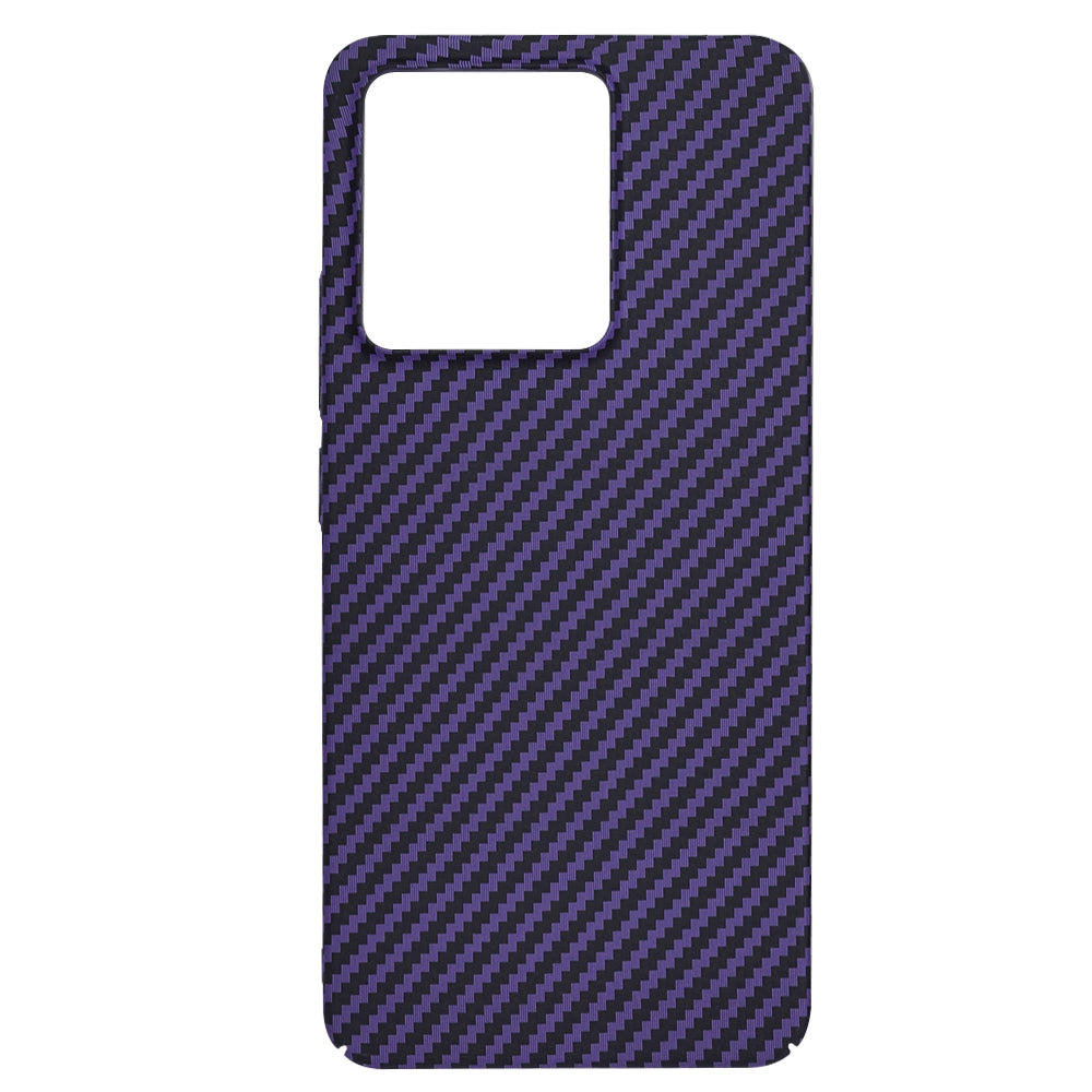 Funda para Xiaomi Redmi Note 13 4G, Techsuit, Carbonite FiberShell, Morado