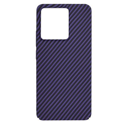 Funda para Xiaomi Redmi Note 13 4G, Techsuit, Carbonite FiberShell, Morado