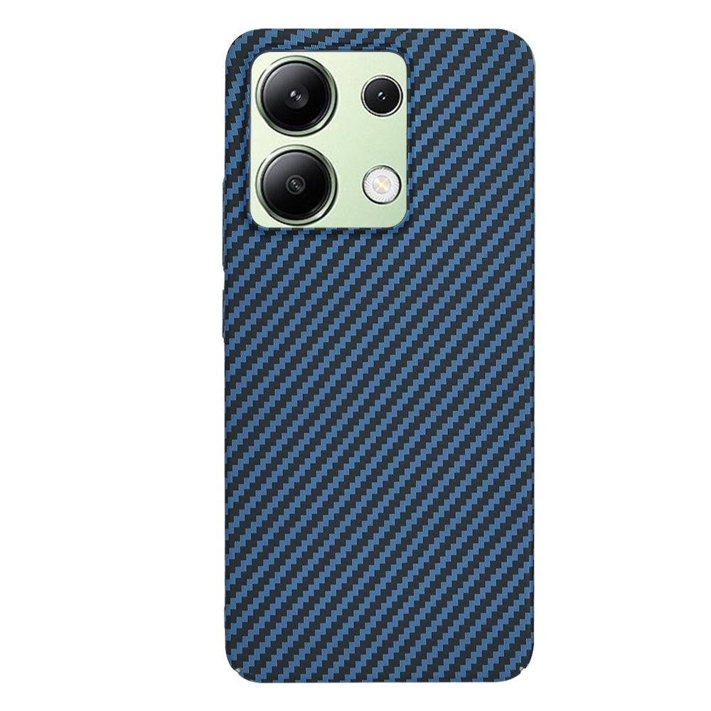 Funda para Xiaomi Redmi Note 13 4G, Techsuit, Carbonite FiberShell, Turquesa