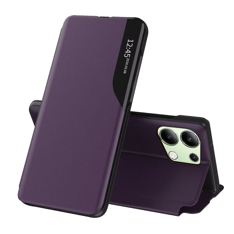 Funda para Xiaomi Redmi Note 13 4G, Techsuit, eFold, Morado