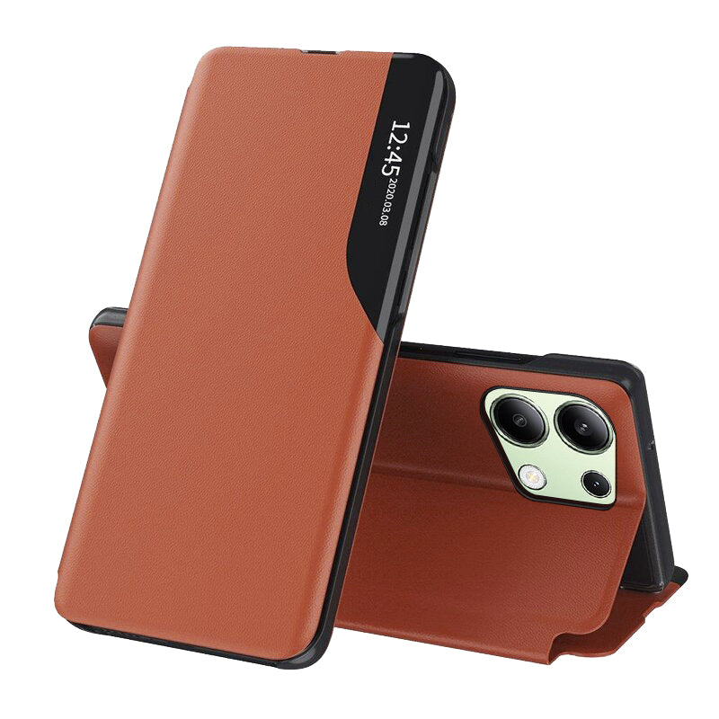 Funda para Xiaomi Redmi Note 13 4G, Techsuit, eFold, Naranja