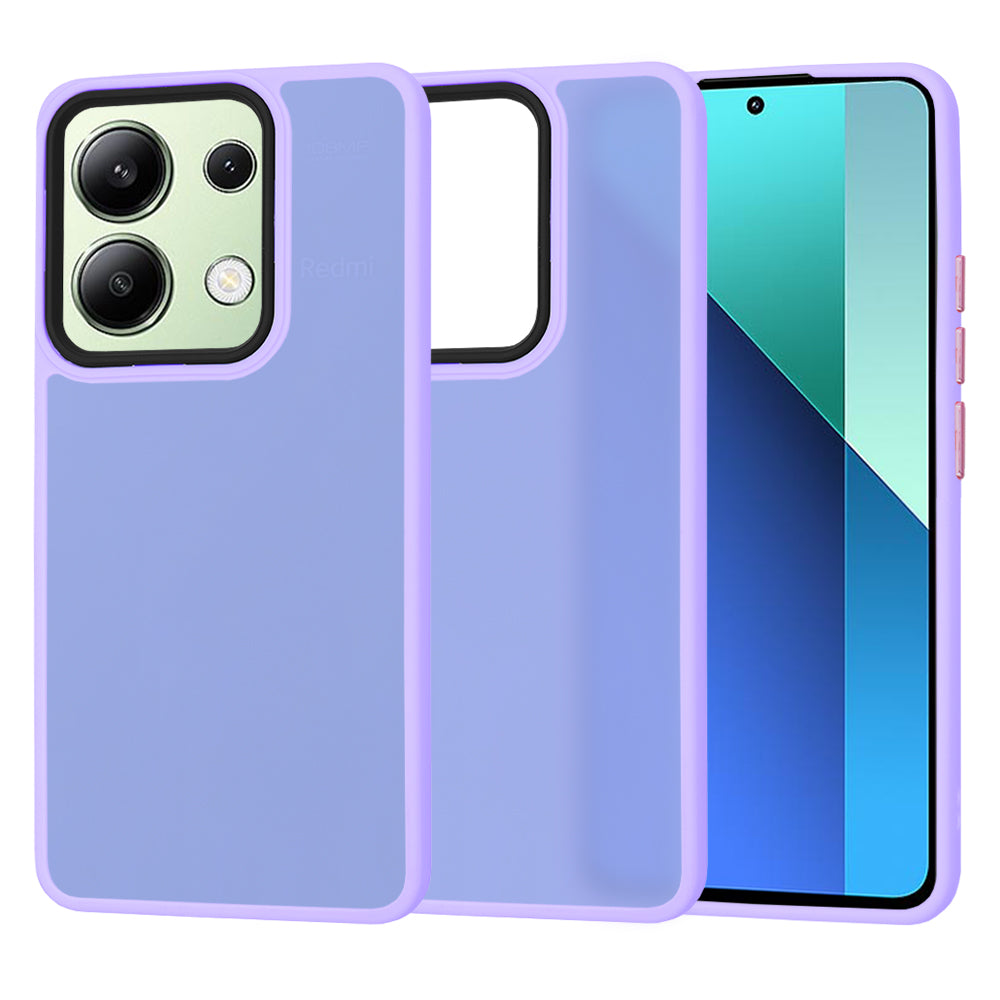Case for Xiaomi Redmi Note 13 4G, Techsuit, HaloFrost, Light Purple
