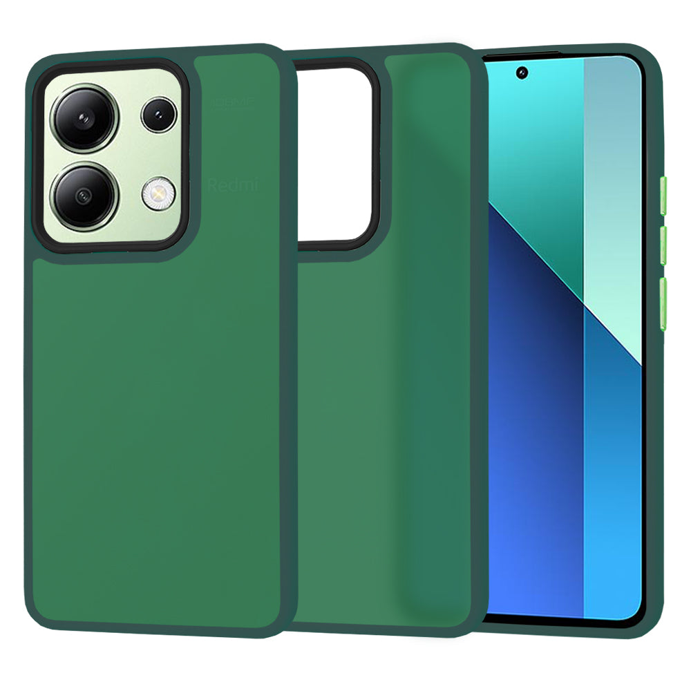 Funda para Xiaomi Redmi Note 13 4G, Techsuit, HaloFrost, Verde