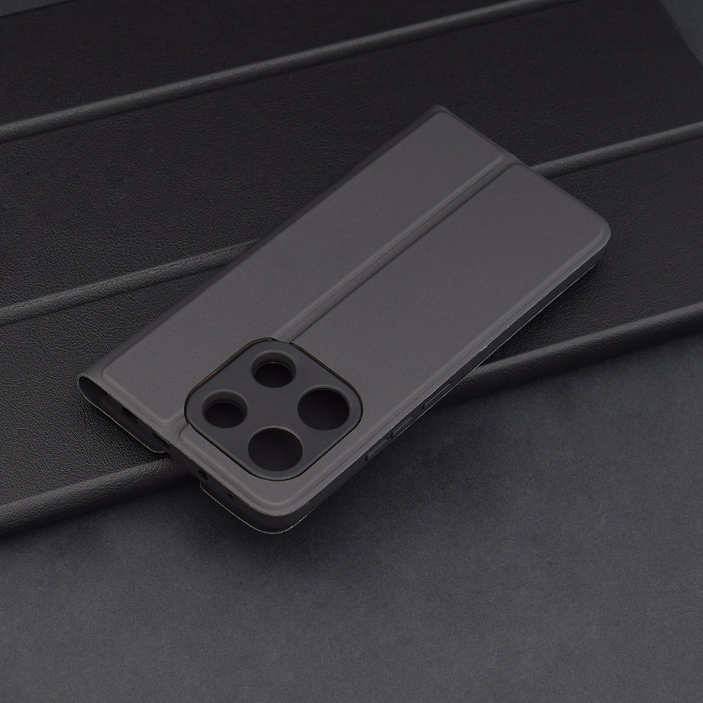 Funda para Xiaomi Redmi Note 13 4G, Techsuit, Magskin Book, Negra