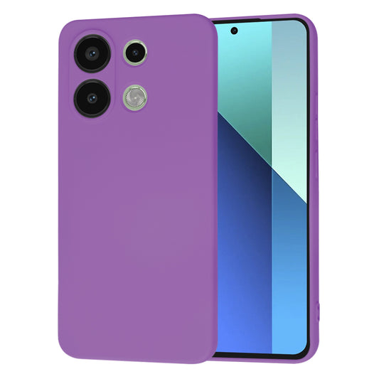 Funda para Xiaomi Redmi Note 13 4G, Techsuit, SoftFlex, Morado