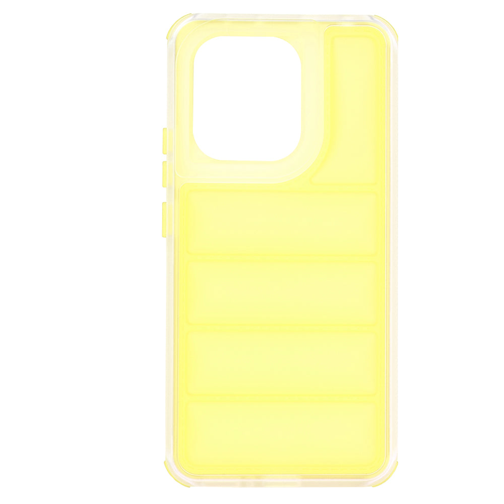 Case for Xiaomi Redmi Note 13 4G, Techsuit, Wave Shield, Yellow