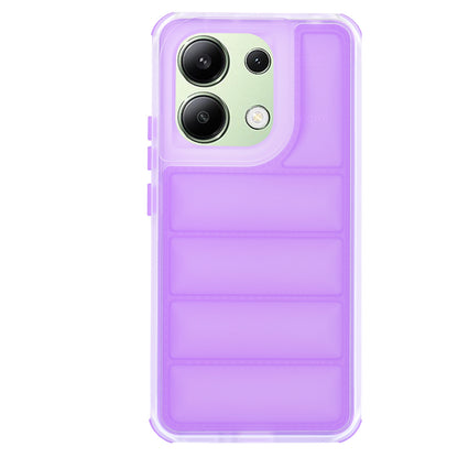 Funda para Xiaomi Redmi Note 13 4G, Techsuit, Wave Shield, Morado