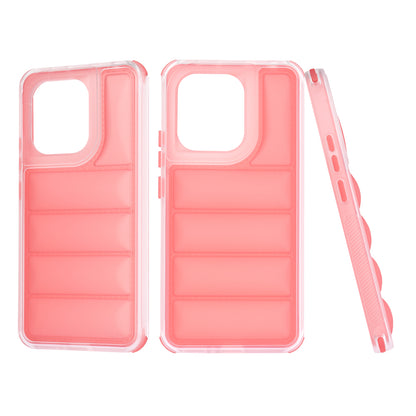 Funda para Xiaomi Redmi Note 13 4G, Techsuit, Wave Shield, Roja