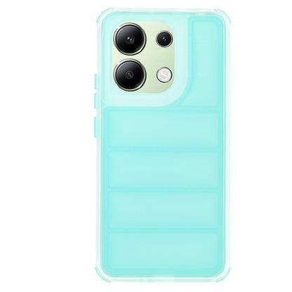 Funda para Xiaomi Redmi Note 13 4G, Techsuit, Wave Shield, Turquesa