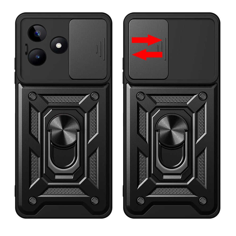 Funda para Xiaomi Redmi Note 13 5G, Techsuit, CamShield, Negra