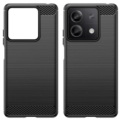 Funda para Xiaomi Redmi Note 13 5G, Techsuit, Carbono, Negra