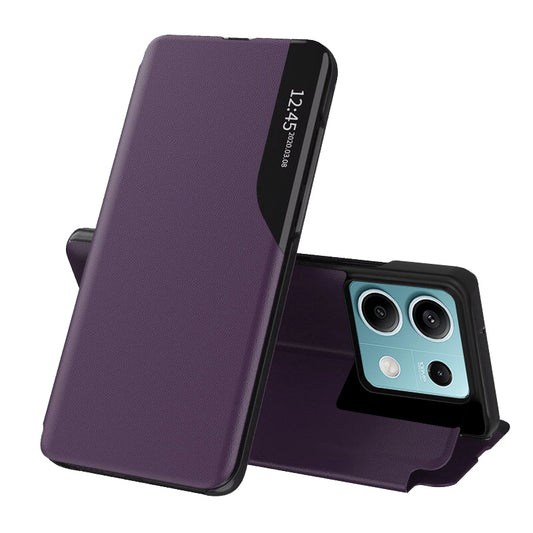 Funda para Xiaomi Redmi Note 13 5G, Techsuit, eFold, Morado