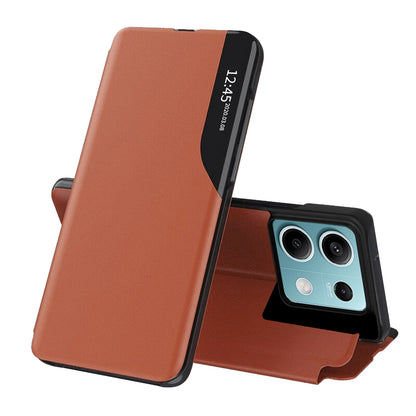 Funda para Xiaomi Redmi Note 13 5G, Techsuit, eFold, Naranja