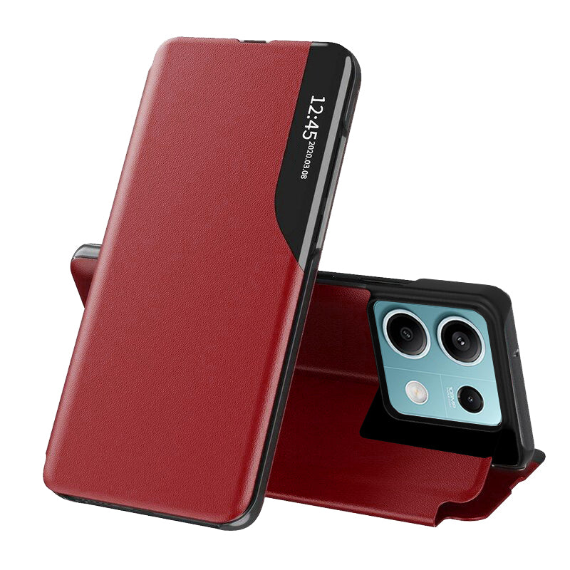 Funda para Xiaomi Redmi Note 13 5G, Techsuit, eFold, Roja