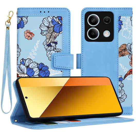 Funda para Xiaomi Redmi Note 13 5G, Techsuit, FlipCraft, Azul