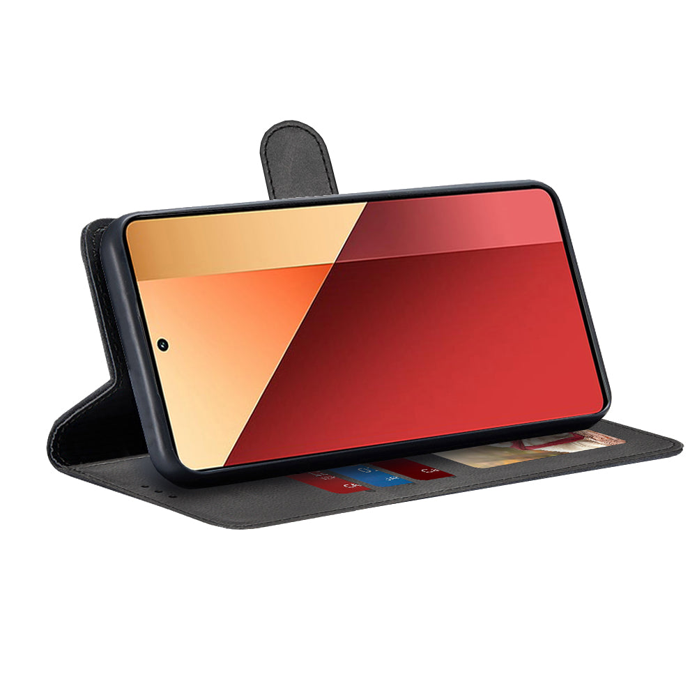 Funda para Xiaomi Redmi Note 13 Pro 4G / Poco M6 Pro 4G, Techsuit, Diary Book, Negra