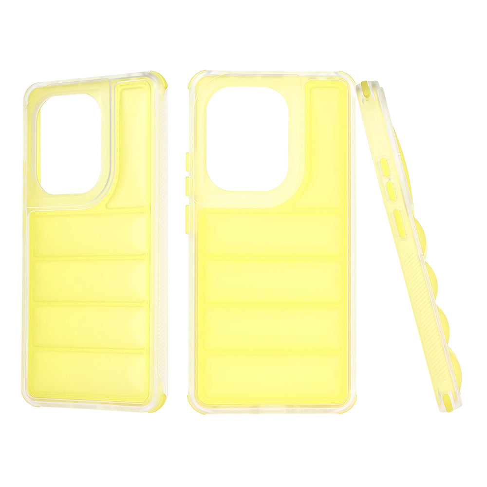 Case for Xiaomi Redmi Note 13 Pro 4G / Poco M6 Pro 4G, Techsuit, Wave Shield, Yellow