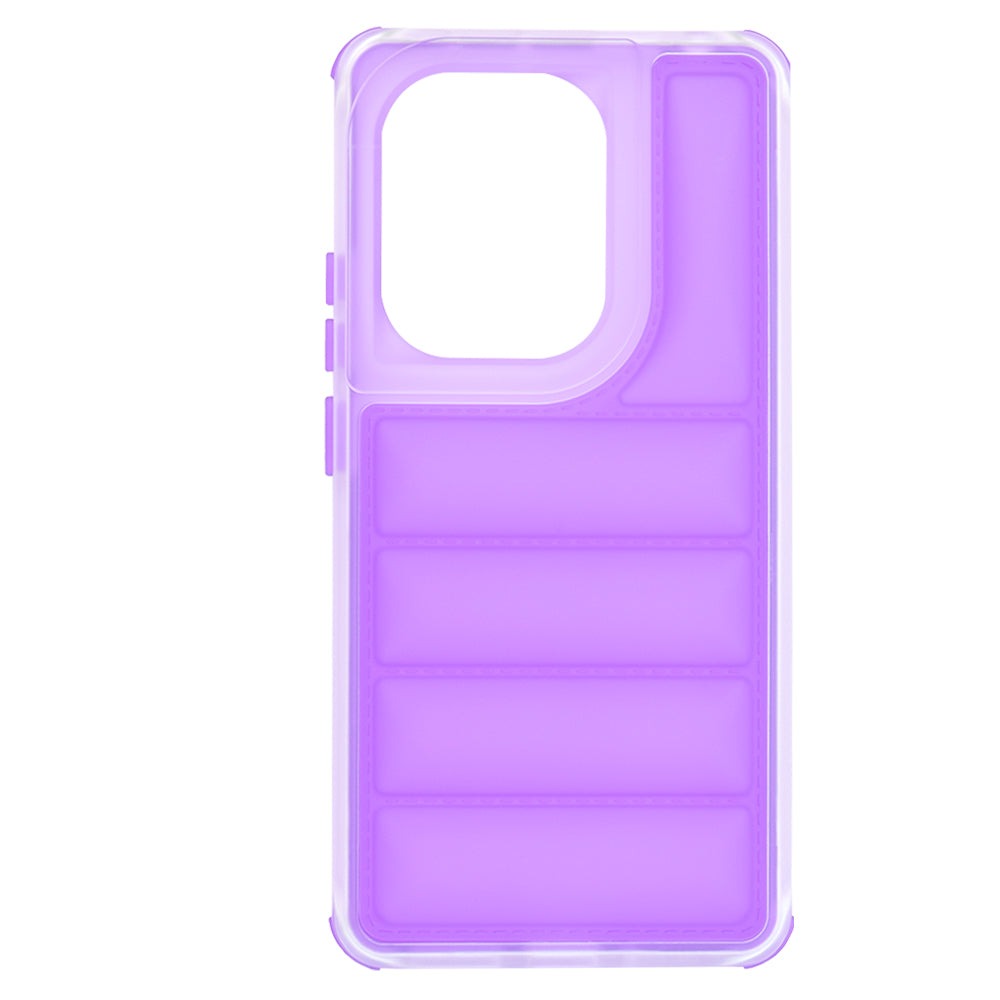 Funda para Xiaomi Redmi Note 13 Pro 4G / Poco M6 Pro 4G, Techsuit, Wave Shield, Morado