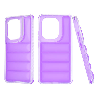 Funda para Xiaomi Redmi Note 13 Pro 4G / Poco M6 Pro 4G, Techsuit, Wave Shield, Morado