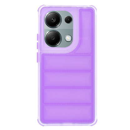 Funda para Xiaomi Redmi Note 13 Pro 4G / Poco M6 Pro 4G, Techsuit, Wave Shield, Morado