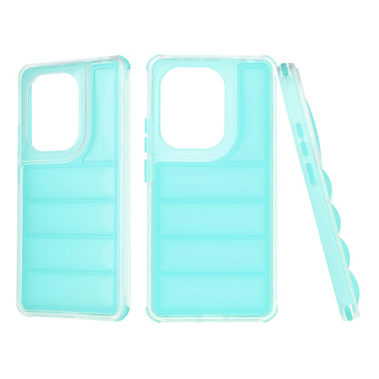 Funda para Xiaomi Redmi Note 13 Pro 4G / Poco M6 Pro 4G, Techsuit, Wave Shield, Turquesa