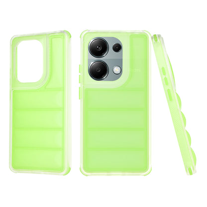 Funda para Xiaomi Redmi Note 13 Pro 4G / Poco M6 Pro 4G, Techsuit, Wave Shield, Verde