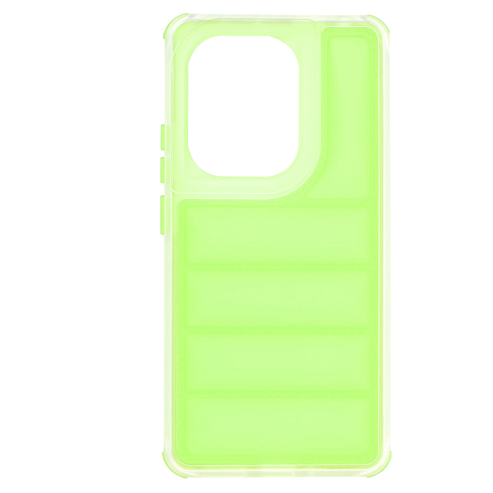 Funda para Xiaomi Redmi Note 13 Pro 4G / Poco M6 Pro 4G, Techsuit, Wave Shield, Verde