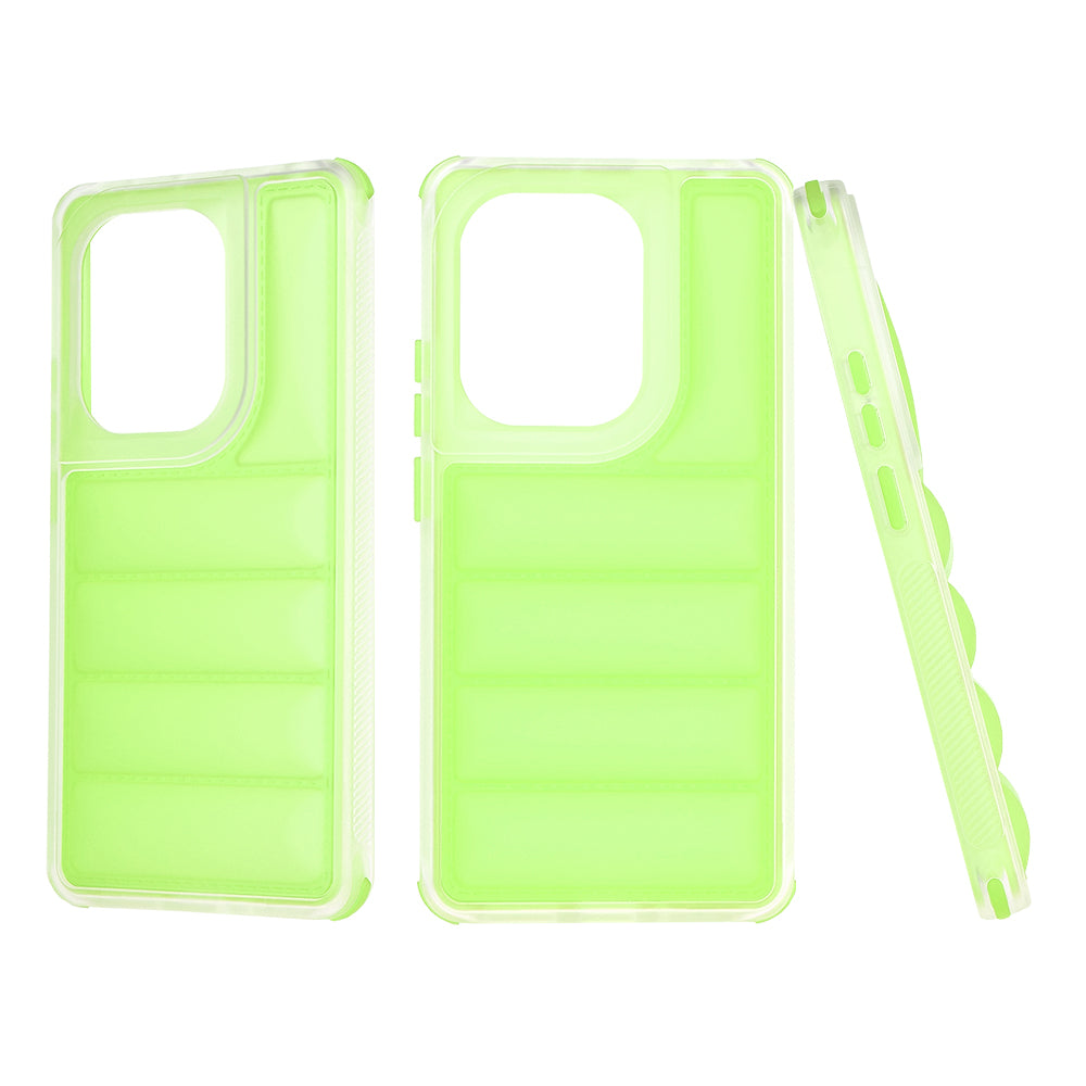 Funda para Xiaomi Redmi Note 13 Pro 4G / Poco M6 Pro 4G, Techsuit, Wave Shield, Verde