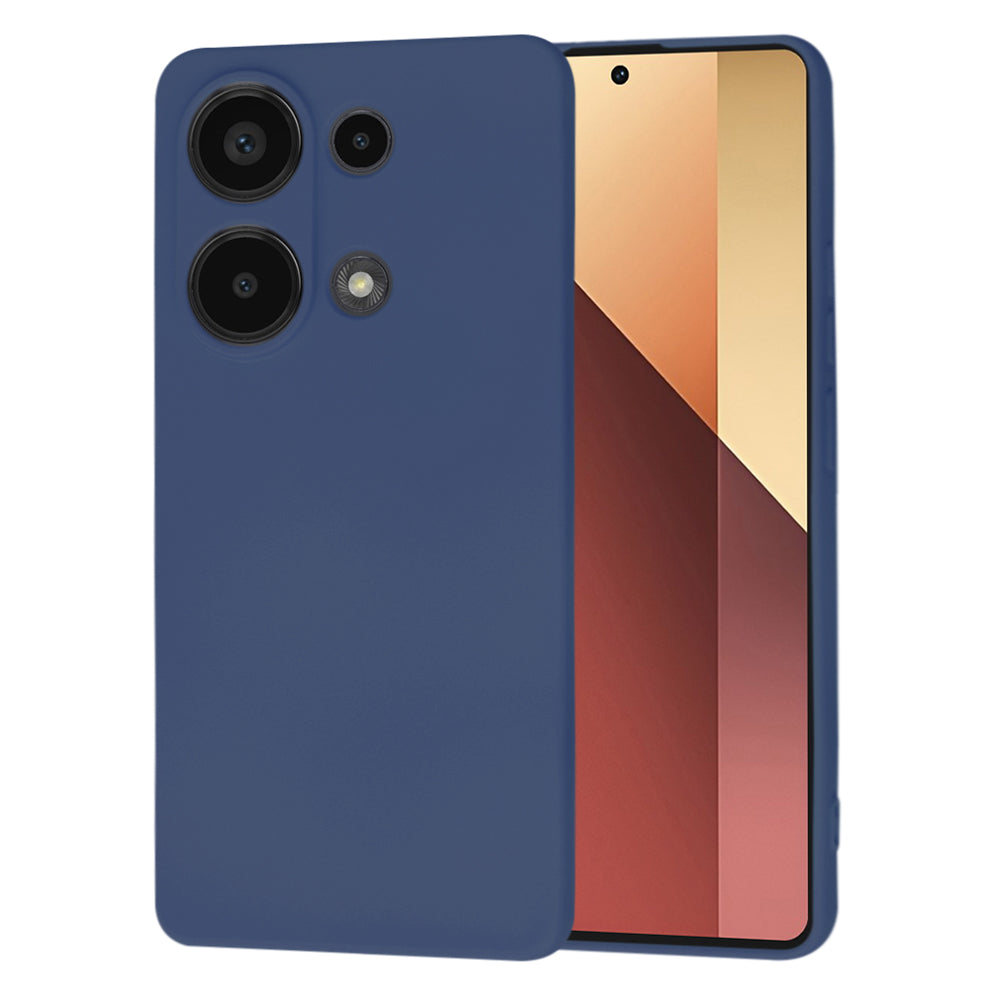 Funda para Xiaomi Redmi Note 13 Pro 4G / Poco M6 Pro 4G, Techsuit, SoftFlex, Azul Marino