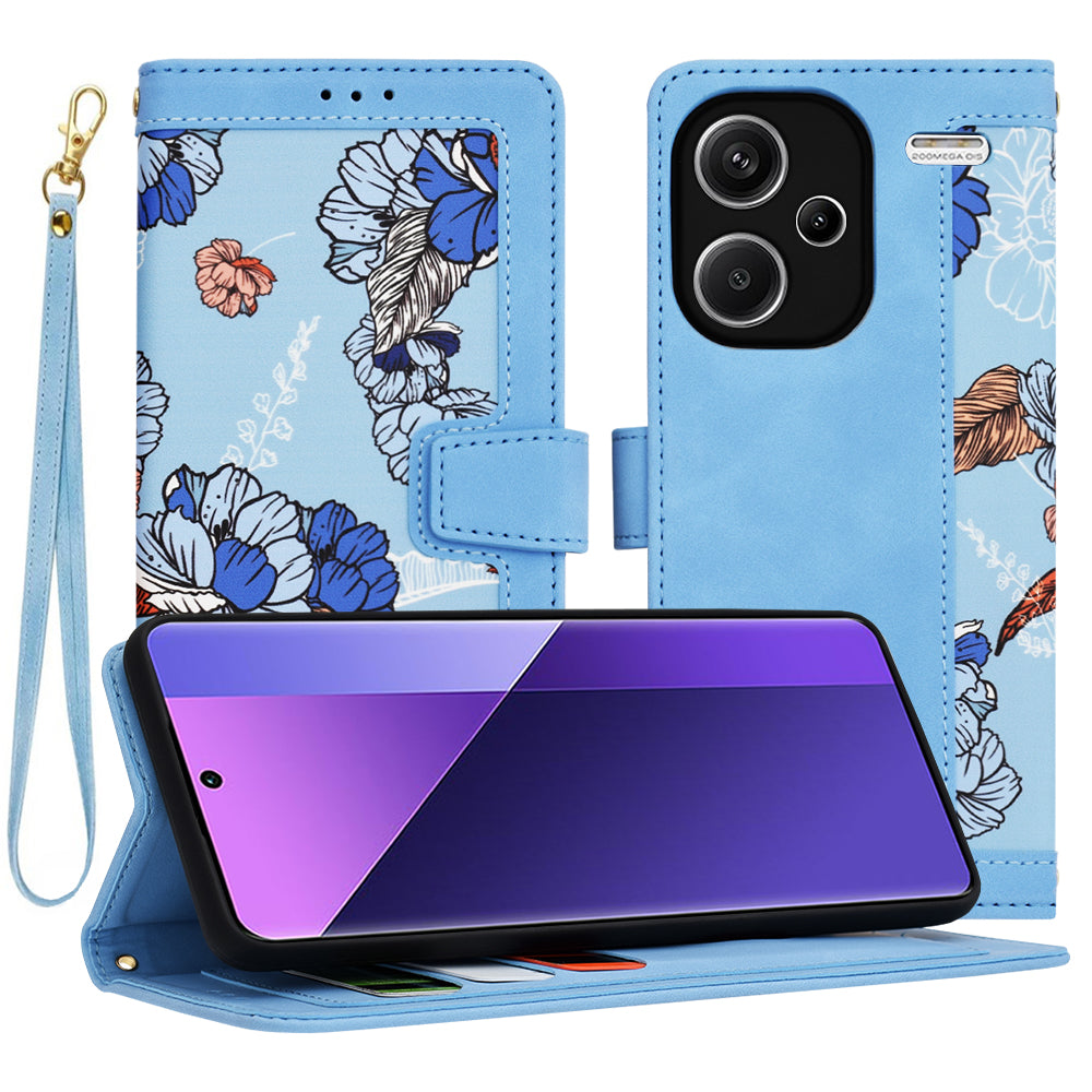 Case for Xiaomi Redmi Note 13 Pro+, Techsuit, FlipCraft, Blue