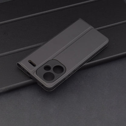 Funda para Xiaomi Redmi Note 13 Pro+, Techsuit, Magskin Book, Negra