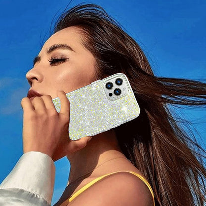 Funda para Xiaomi Redmi Note 13 Pro+, Techsuit, Brillo Centelleante, Rosa