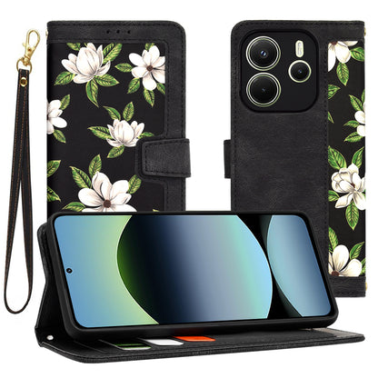 Funda para Xiaomi Redmi Note 14 4G (Regional), Techsuit, FlipCraft, Negra