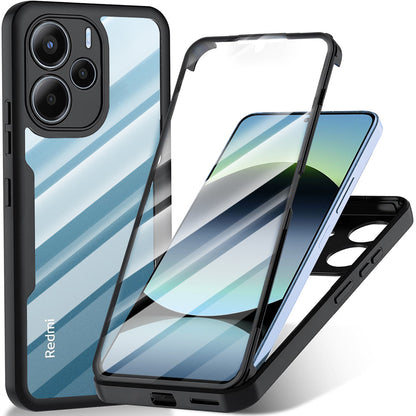 Case for Xiaomi Redmi Note 14 4G (Standard), Techsuit, ColorVerse 360, Black