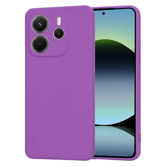 Funda para Xiaomi Redmi Note 14 4G (Estándar), Techsuit, SoftFlex, Morado