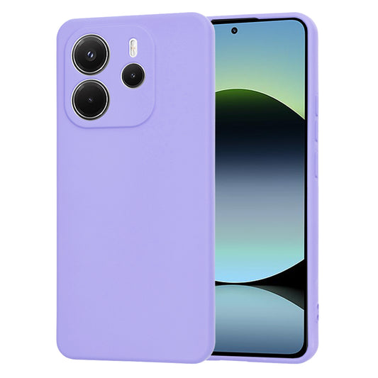 Funda para Xiaomi Redmi Note 14 4G (Estándar), Techsuit, SoftFlex, Morado Claro