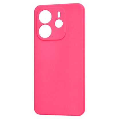 Case for Xiaomi Redmi Note 14 4G (Standard), Techsuit, SoftFlex, Dark Pink