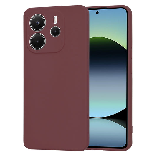 Funda para Xiaomi Redmi Note 14 4G (Estándar), Techsuit, SoftFlex, Vino