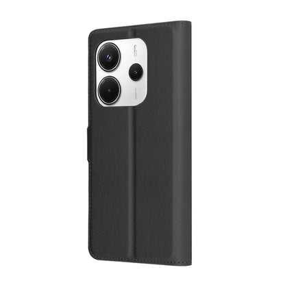 Case for Xiaomi Redmi Note 14 5G, Techsuit, Leather Folio, Black