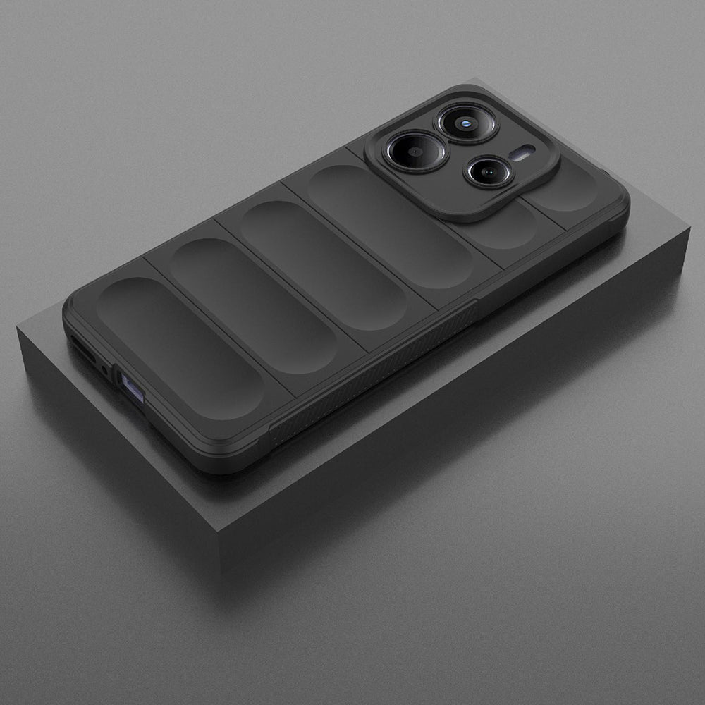 Funda para Xiaomi Redmi Note 14 5G, Techsuit, Magic Shield, Negra