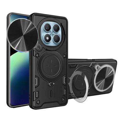 Funda para Xiaomi Redmi Note 14 Pro 4G, Techsuit, CamGuard Pro, Negra