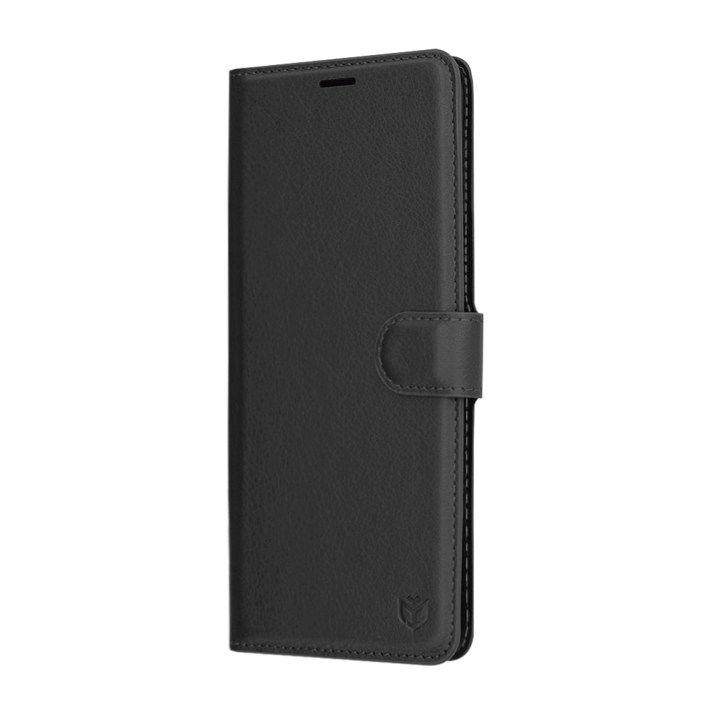 Funda para Xiaomi Redmi Note 14 Pro 4G, Techsuit, Leather Folio, Negra