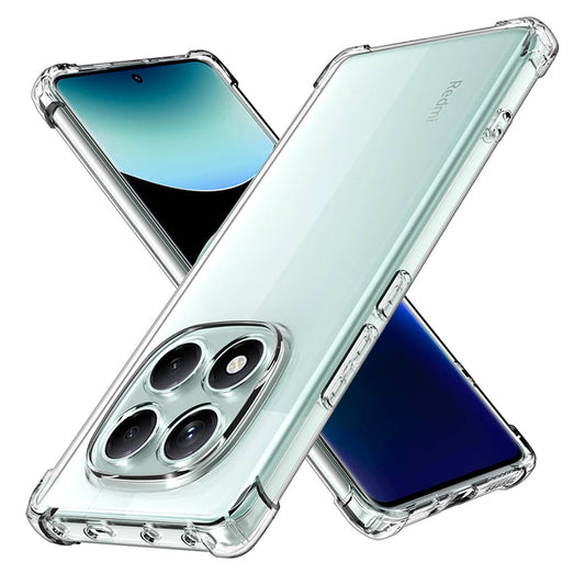 Funda para Xiaomi Redmi Note 14 Pro 4G, Techsuit, Antigolpes Transparente, Transparente