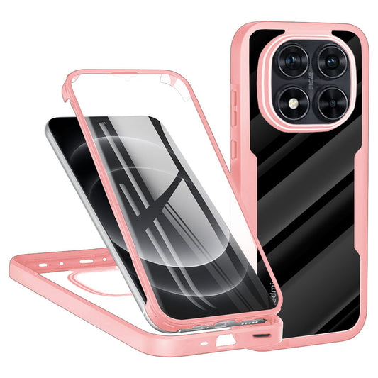 Funda para Xiaomi Redmi Note 14 Pro+ 5G / Note 14 Pro 5G / Poco X7, Techsuit, ColorVerse 360, Rosa