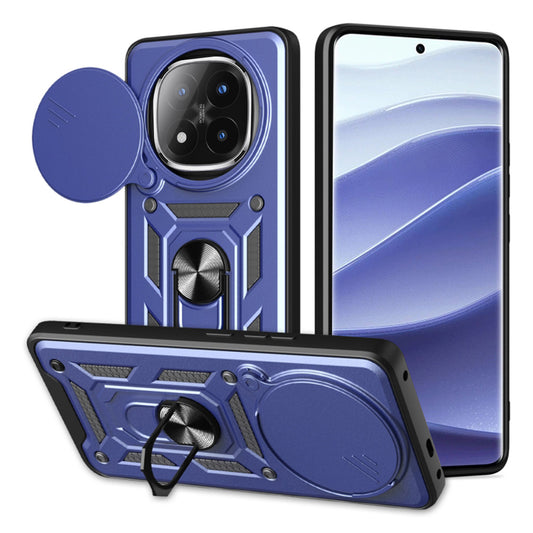 Funda para Xiaomi Redmi Note 14 Pro+ 5G, Techsuit, CamShield, Azul