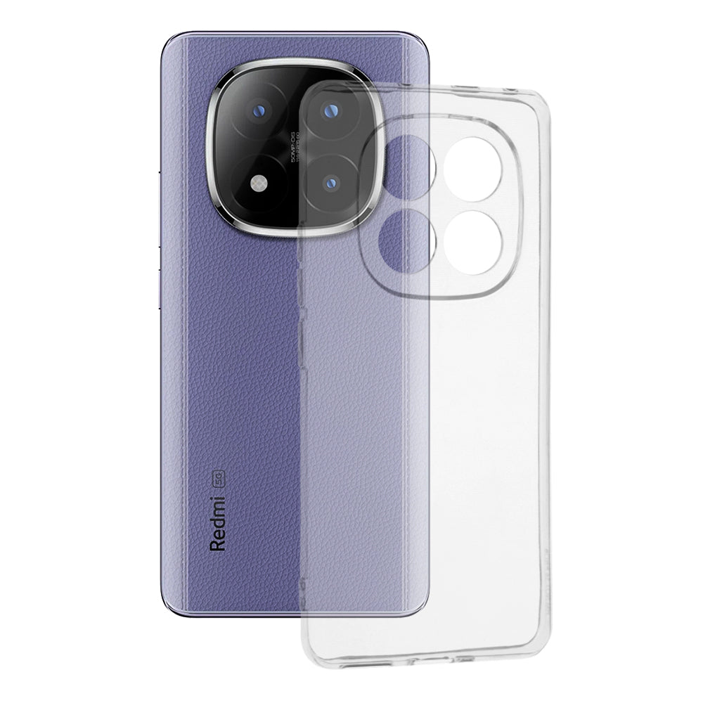 Funda para Xiaomi Redmi Note 14 Pro+ 5G, Techsuit, Clara, Transparente