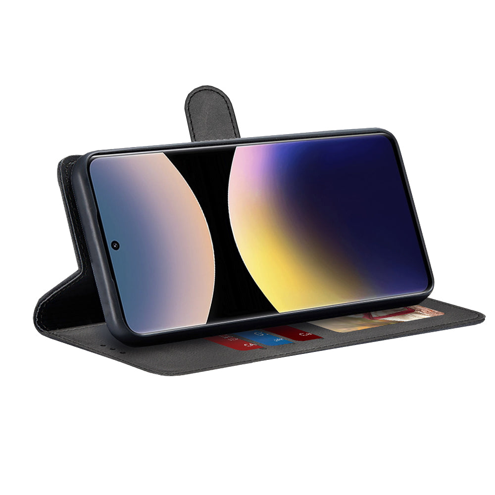 Funda para Xiaomi Redmi Note 14 Pro+ 5G, Techsuit, Diary Book, Negra